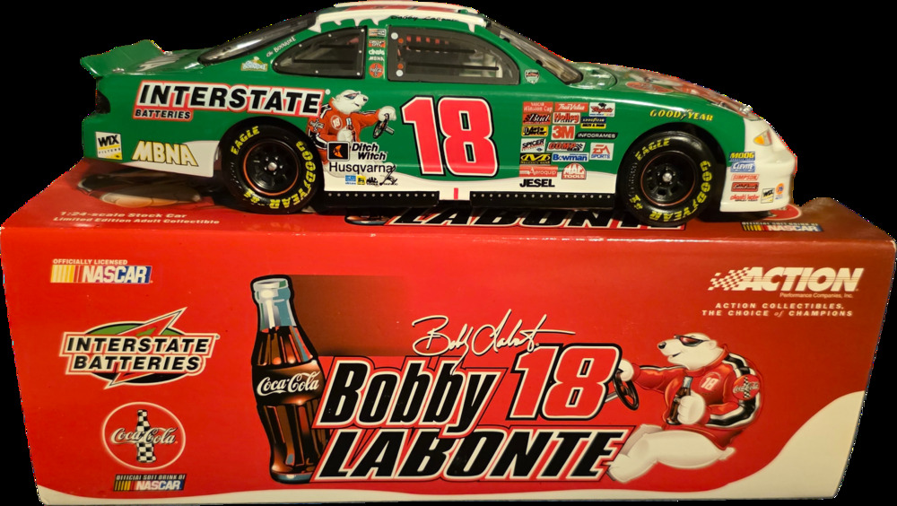 Bobby Labonte #18 Interstate Coca-Cola Polar Bear 2001 Grand Prix Action 1:24